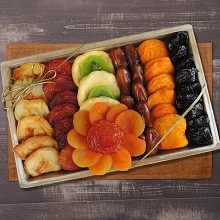 Holiday Dried Fruit Pine Tray