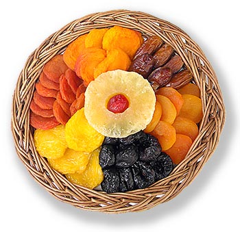Holiday Dried Fruit Tray